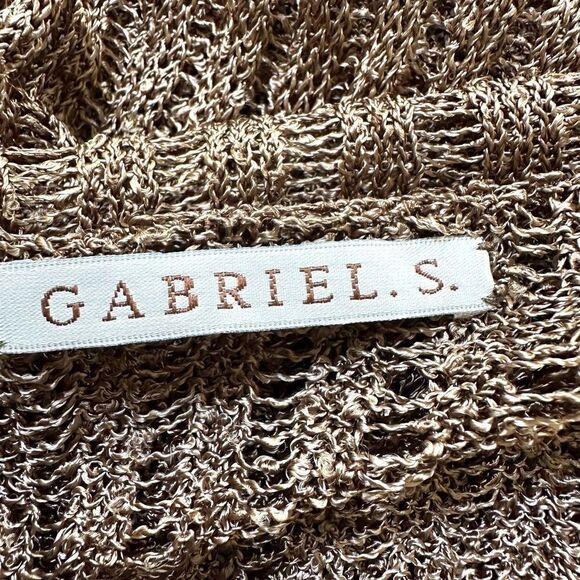 Gabriel S. Long brown cardigan - Picture 9 of 11